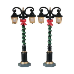 Accessori Lemax Set di 2 lampioni