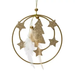 Alberi di Natale Couronne sapin Oro