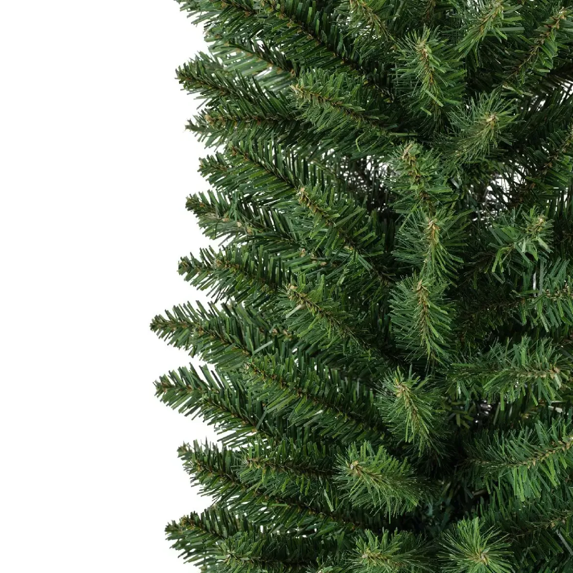 Albero di Natale artificiale Narrow Alt. 210 cm Verde abete