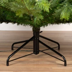 Albero di Natale artificiale luminoso 250 LED H150 cm Glorious Verde abete