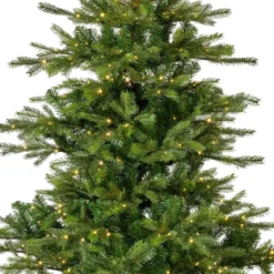 Albero di Natale artificiale luminoso 800 LED H270 cm Glorious Verde abete