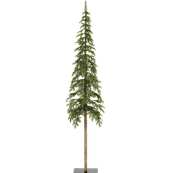 Albero di Natale artificiale Sierra Alt. 240 cm Verde abete