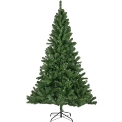 Albero di Natale artificiale King Alt. 240 cm Verde abete