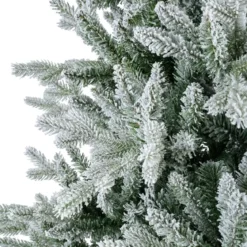Albero di Natale artificiale Allix Alt. 240 cm Verde innevato