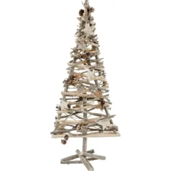Albero di Natale di legno Coleen H57 cm