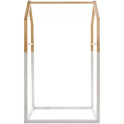 Appendiabiti per bambini legno (H100 cm) Casa Bianco