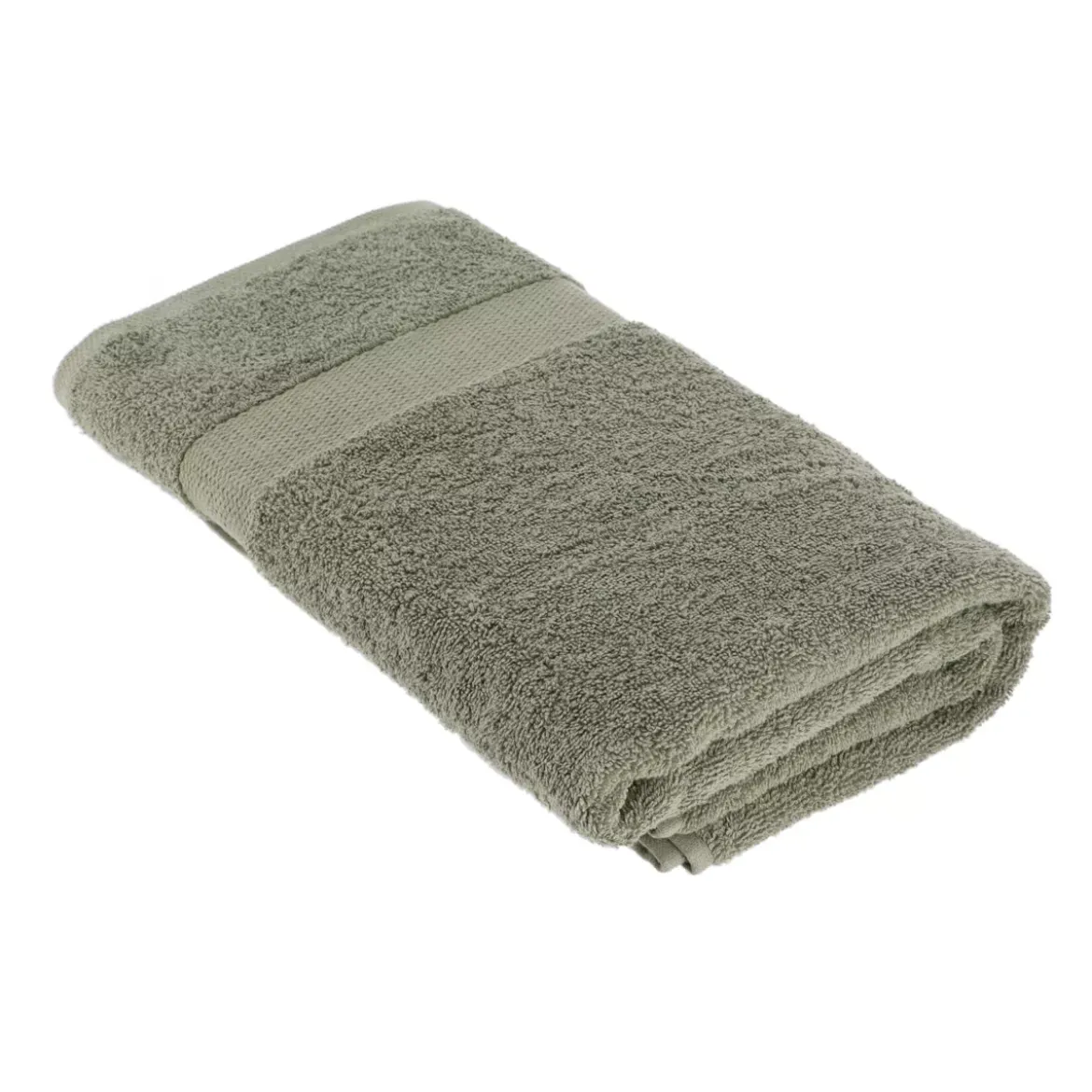 Asciugamano da bagno cotone (90 x 150 cm) Timeless Verde Cachi
