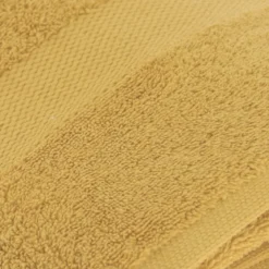 Asciugamano da bagno cotone (90 x 150 cm) Timeless Giallo senape