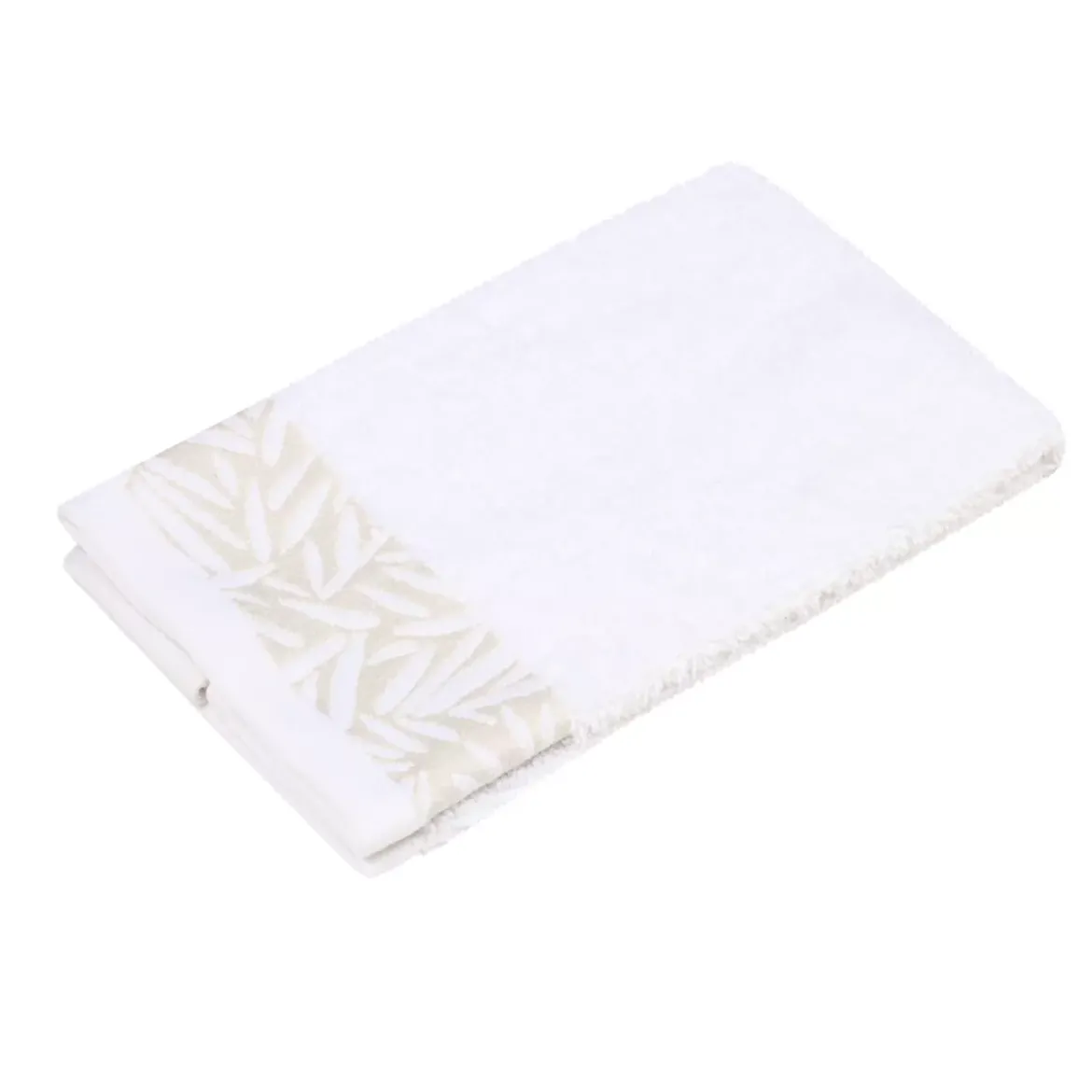 Asciugamano in cotone (30 x 50 cm) Sora Bianco