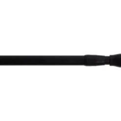 Asta autobloccante estensibile rotonda (L70 - 120 cm / D22 mm) Pressione Nero satinato