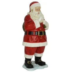 Babbo Natale Tradizionale Gigante (H182 cm) Klaus silenzio sto arrivando