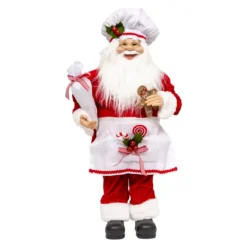 Babbo Natale tradizionale (H60 cm) Gautier il cuoco