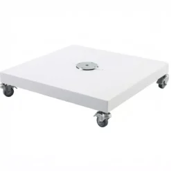 Base con ruote per ombrellone Elyra Bianco
