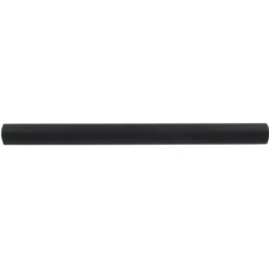 Bastone per tenda in ferro battuto (L200 cm - Ø20 mm) Nero opaco