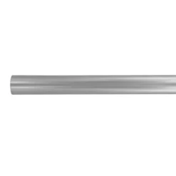 Bastone per tenda in ferro battuto (L200 cm - Ø28 mm) Argento opaco