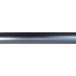 Bastone tenda ferro battuto (L250 cm - Ø20 mm) Argento opaco
