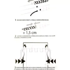Bastone tenda Fix'vit (30 a 50 cm) Argento