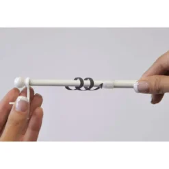 Bastone tenda Fix'vit (30 a 50 cm) Bianco