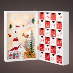 Calendario dell'Avvento luminoso Paesaggio Natalizio Incantato