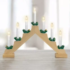 Candeliere luminoso Timer Naturale