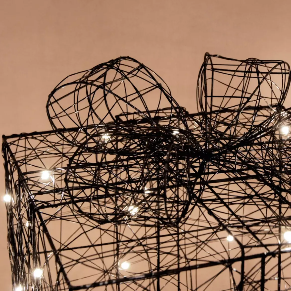 Confezione di 3 regali luminosi a pile Bianco caldo