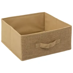 Contenitore juta (31 x 31 x 15 cm) Naro Beige