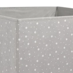 Contenitore portaoggetti Stelle Grigio