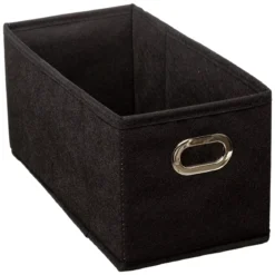 Contenitore portaoggetti (15 x 31 cm) Helena Nero
