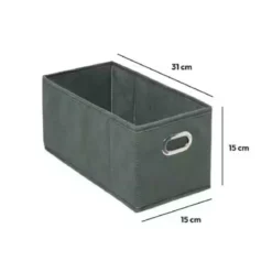 Contenitore portaoggetti (15 x 31 cm) Helena Verde cachi