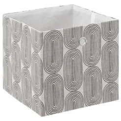 Contenitore (31 x 31 x 31 cm) Rainbow Grigio