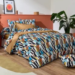 Copripiumino cotone (240 x 220 cm) Pietro Multicolore