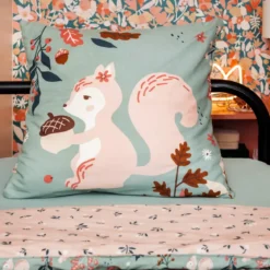 Copripiumino e una federa bambini cotone (140 x 200 cm) Tamia Multicolore