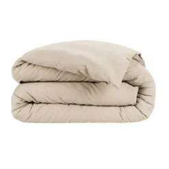 Copripiumino flanella di cotone (280 x 240 cm) Nina Beige