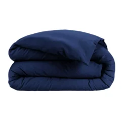 Copripiumino flanella di cotone (260 x 240 cm) Nina Blu navy