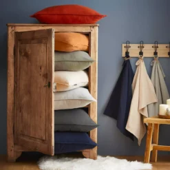Copripiumino flanella di cotone (260 x 240 cm) Nina Blu navy