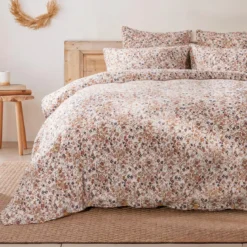 Copripiumino garza di cotone (200 cm) Capucine Multicolore