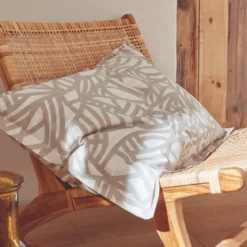 Copripiumino in cotone lavato (200 x 200 cm) Séréna Beige