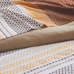 Copripiumino in cotone (240 x 220 cm) Niagara Marrone castagna