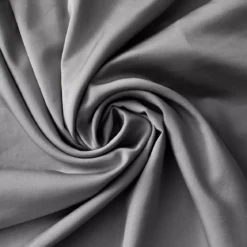 Copripiumino in raso di bambù (260 x 240 cm) Sienna Grigio granito