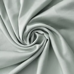 Copripiumino in raso di bambù (200 x 200 cm) Sienna Verde eucalipto