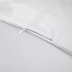 Copripiumino raso di bambù (200 x 200 cm) Sienna Bianco