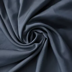 Copripiumino raso di bambù (140 x 200 cm) Sienna Blu notte