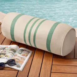 Cuscino da esterno a forma di poltrona (20 x 45 cm) Nautira Verde