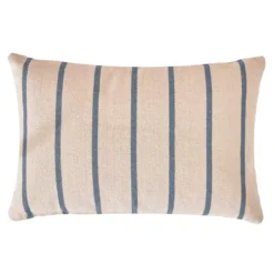 Cuscino da esterno in tela di cotone rettangolare (60 x 40 cm) Ocealys Blu Navy