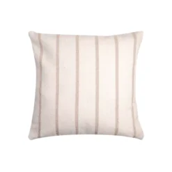 Cuscino da esterno quadrato tela di cotone (50 x 50 cm) Ocealys Beige
