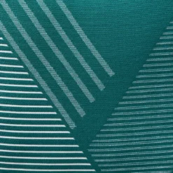 Cuscino da esterno quadrato (40 x 40 cm) Jacquard Blu ottanio