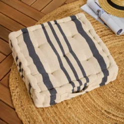 Cuscino da pavimento (45 x H10 cm) Manduel Grigio ardesia