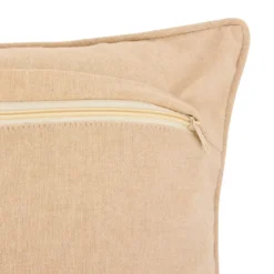 Cuscino natalizio rettangolare (59 x 39 cm) Auto di Babbo Natale Rosso e beige