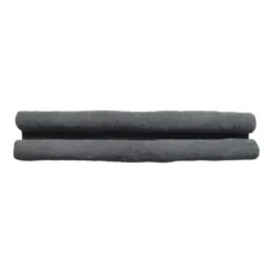 Cuscino paraspifferi doppio velluto a coste (80 cm) Ernest Grigio