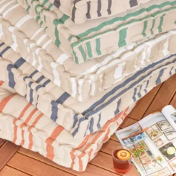 Cuscino per pallet da esterno rettangolare (120 x 80 cm) Nautira Bianco